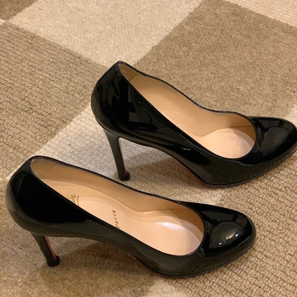 Christian Louboutin Simple Patent 85mm Pumps - Picture 5 of 8